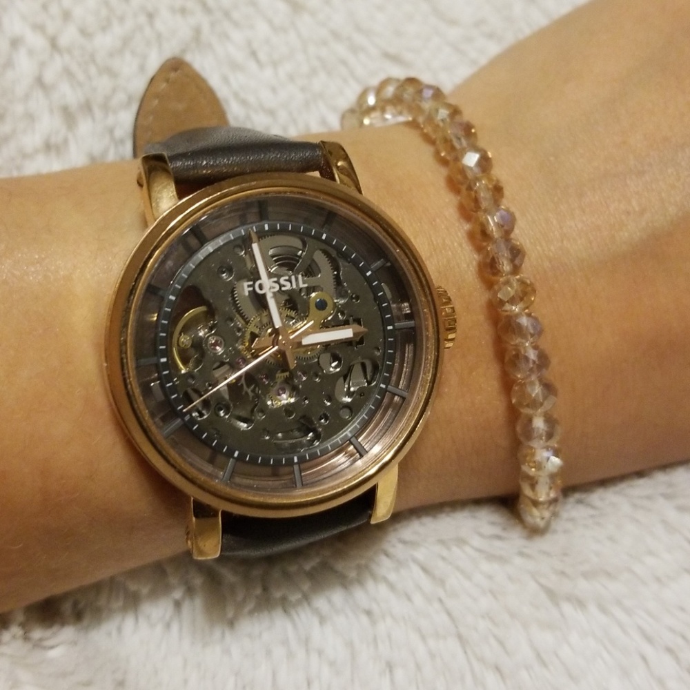 Womens Fossil Mechanical watch